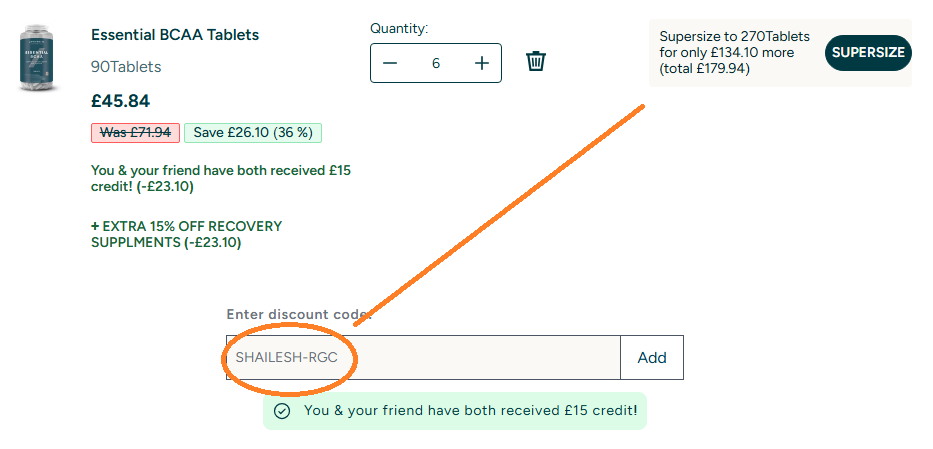 Myprotein Referral Code